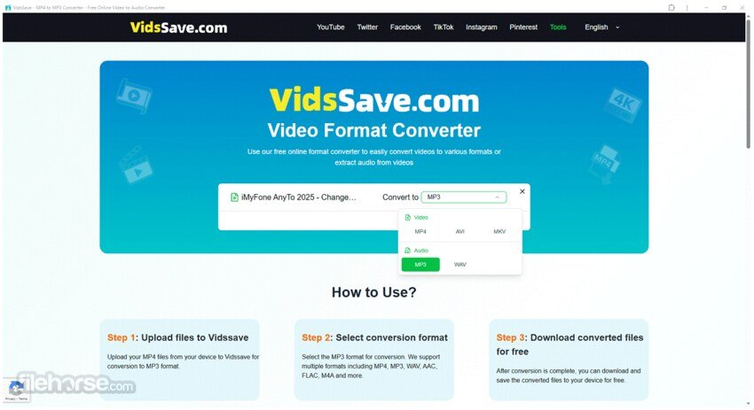 VidsSave Video Downloader