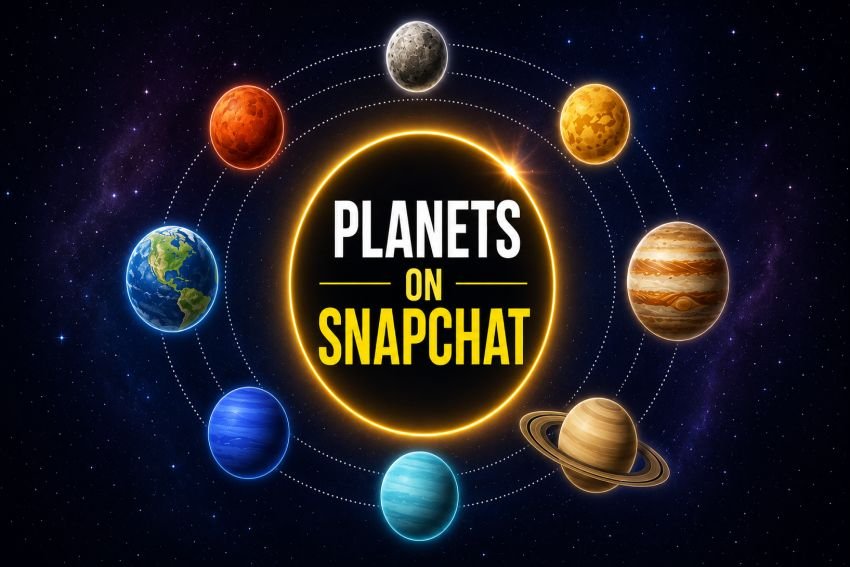 Planets on Snapchat