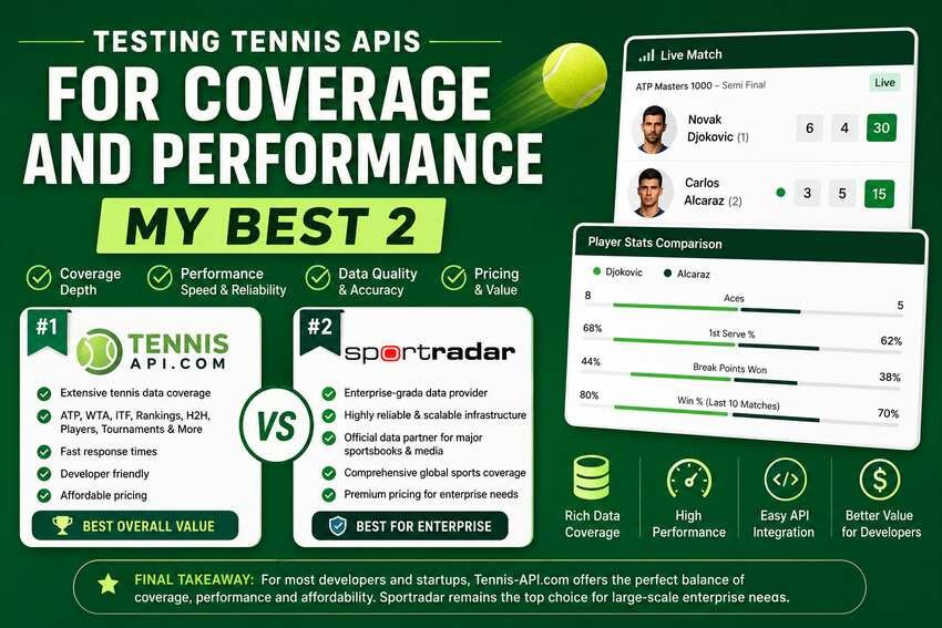Testing Tennis APIs