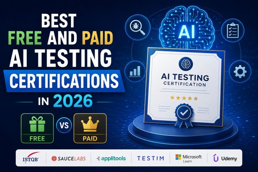 Free and Paid AI Testing Certifications