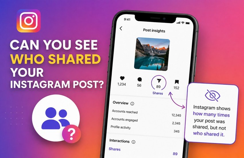 Can You See Who Shared Your Instagram Post